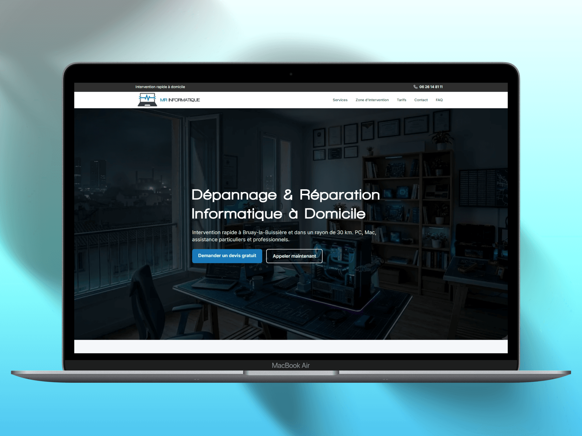 Refonte site vitrine – Mr-Informatique